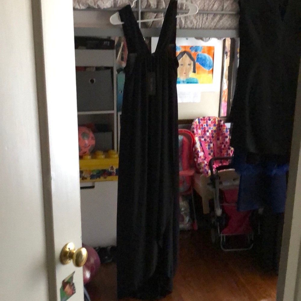 Rachel Zoe new with tags long black dress, medium